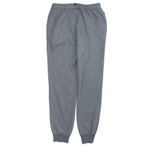 Puma Boys Grey Jogger Trousers 14 Years Regular Fit Fleece Sweatpants