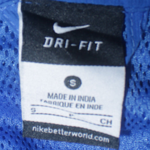 Nike Men's Blue Dri-Fit Football Windbreaker Jacket Size S