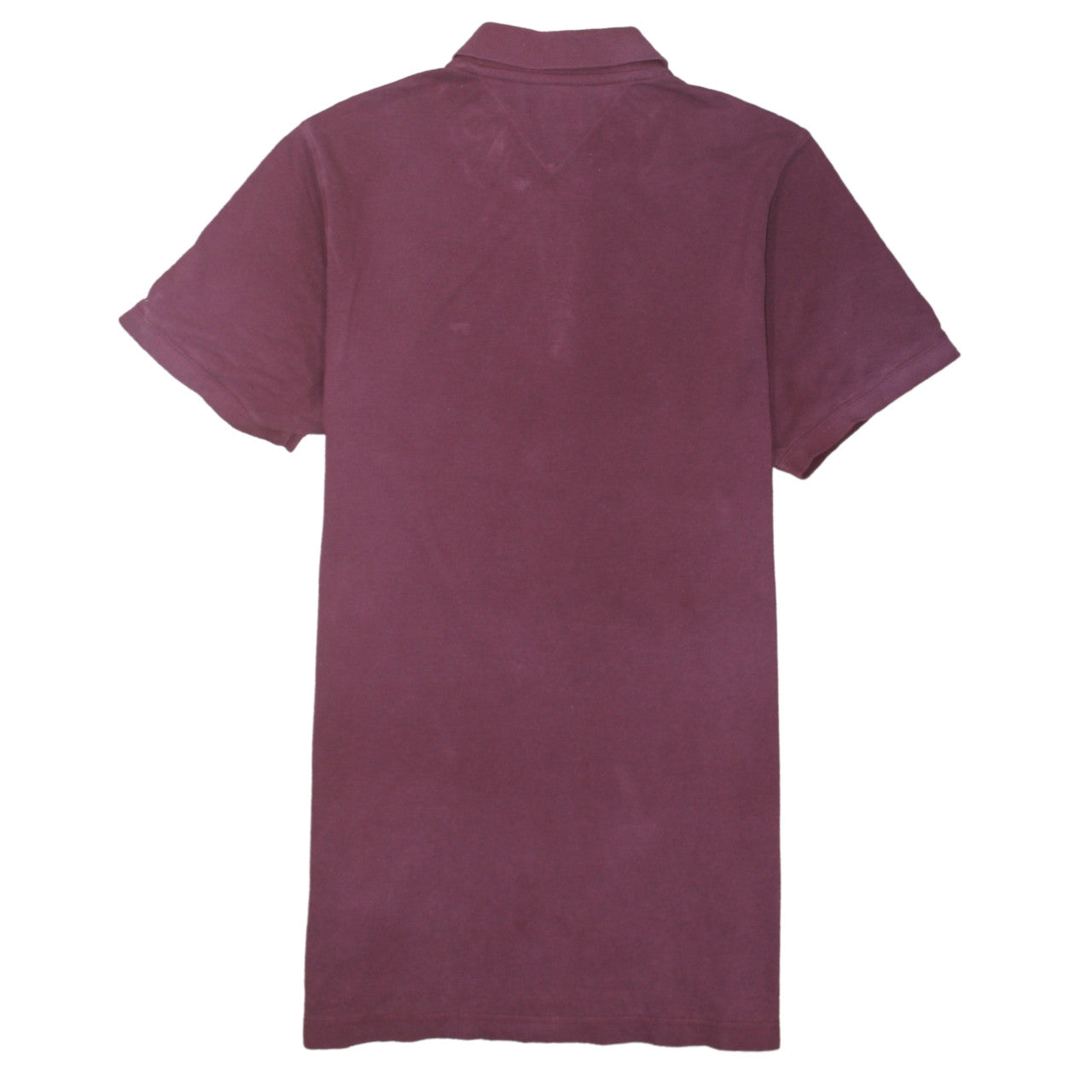 Tommy Hilfiger Denim Men's Red XL Short Sleeve Cotton Polo Shirt
