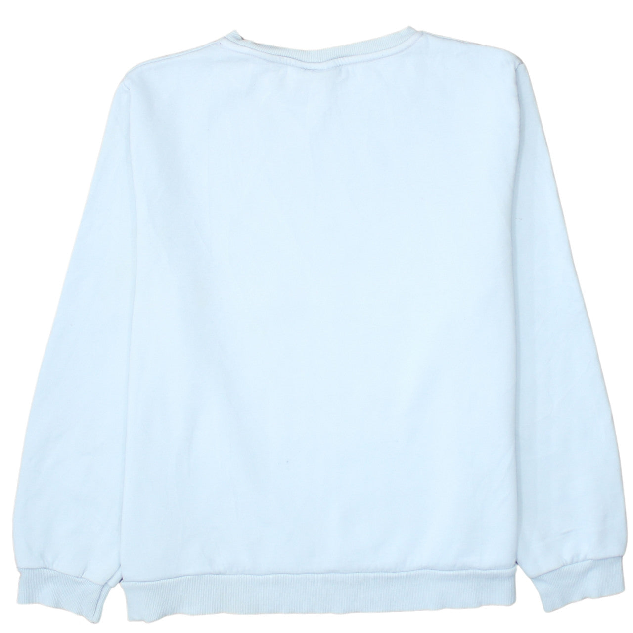 Disney Women White Minnie & Mickey Cotton Fleece Sweatshirt L 14/16