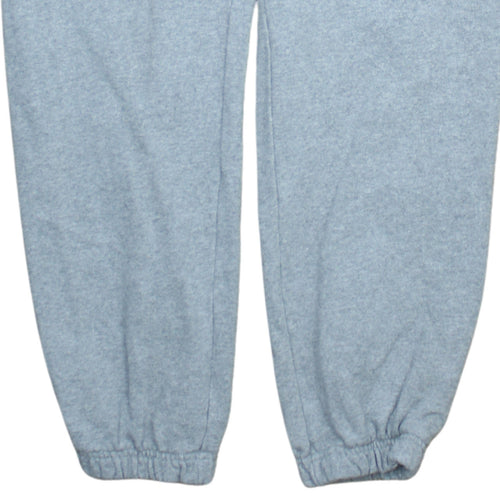 Nike Women Grey Cotton Pullover Sweatshirt L Hooded Activewear