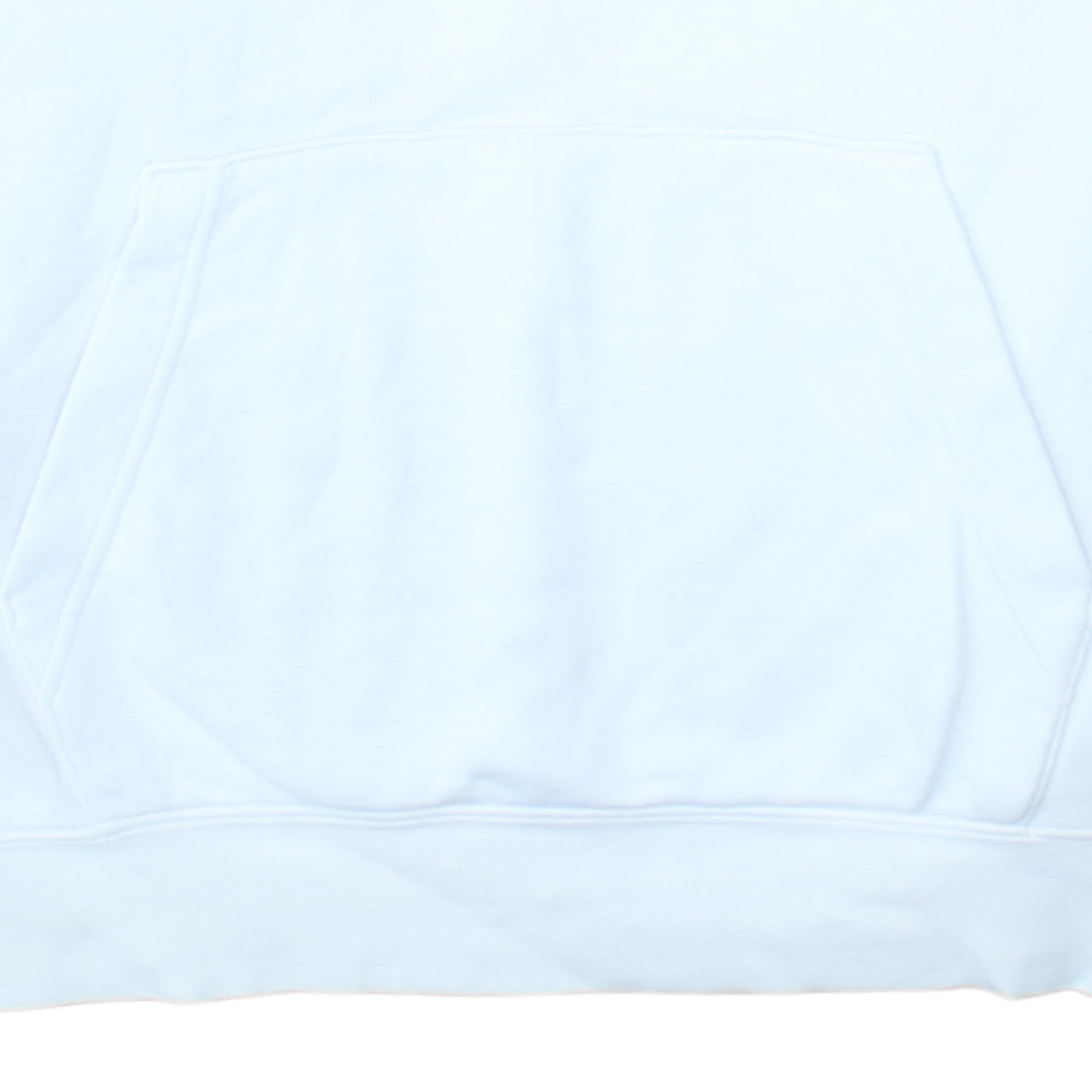 Nike Men's White L Pullover Hoodie Fleece Logo Sweatshirt