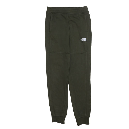The North Face Men's Green Jogger Sweatpants Size S Cotton Blend