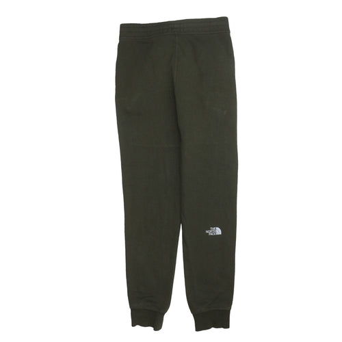The North Face Men's Green Jogger Sweatpants Size S Cotton Blend