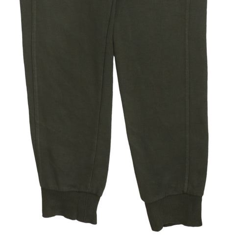 The North Face Men's Green Jogger Sweatpants Size S Cotton Blend