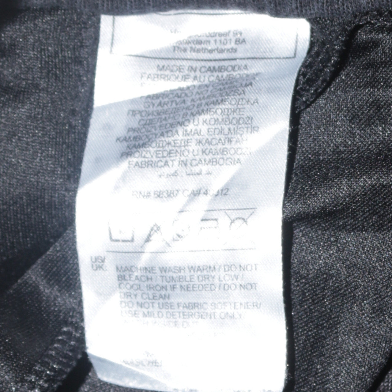 adidas Men's Black Regular Fit Fleece Sweatpants M