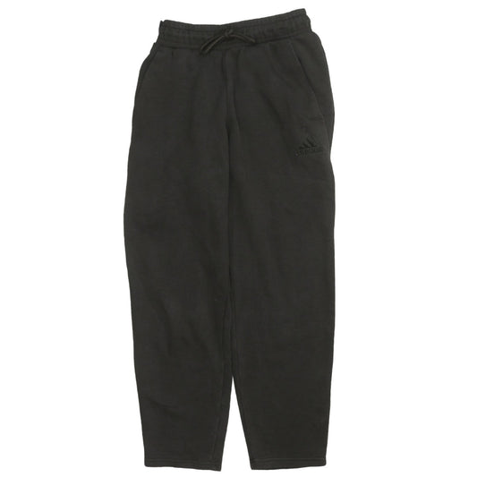 adidas Men's Black Fleece Sweatpants M Regular Fit Drawstring Comfort