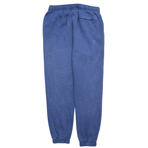 Nike Men's Blue Fleece Jogger Sweatpants Size L Comfortable Activewear