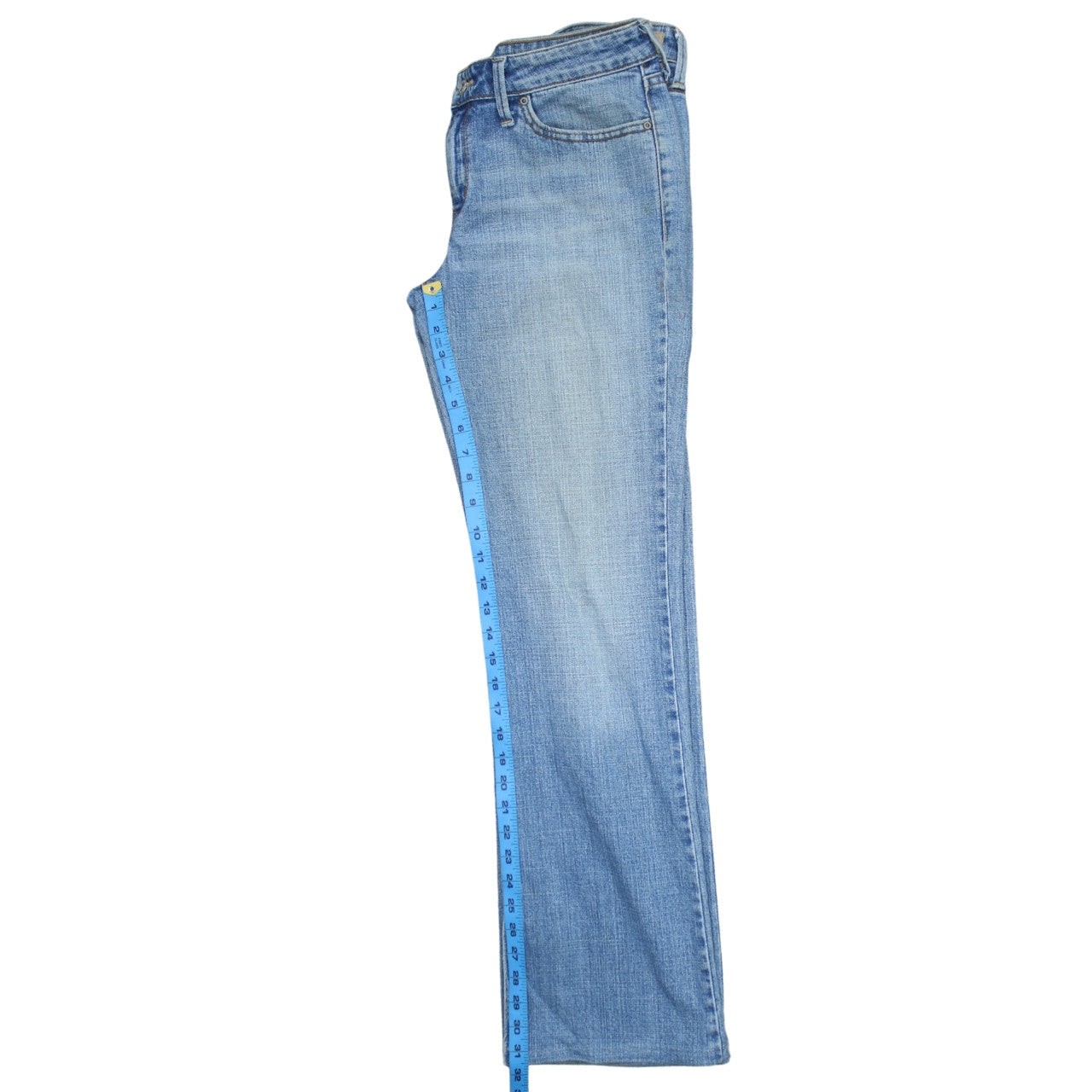 Levi's Women Blue Low Bootcut 545 Jeans Size 10 Long