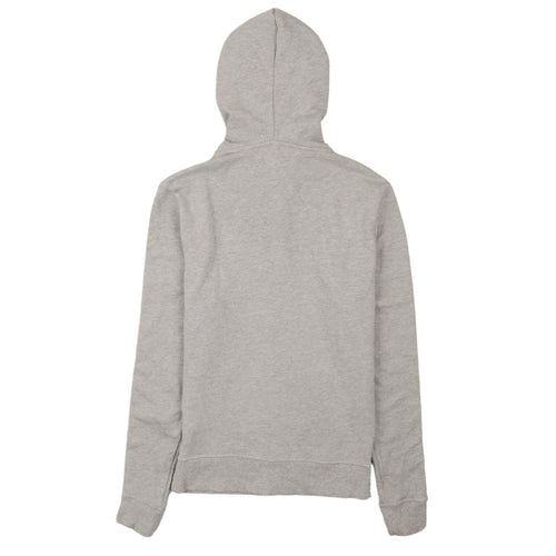 Tommy Hilfiger Men's Grey Full Zip Hoodie Size S Logo Tape Sleeve
