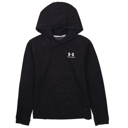 Under Armour Boys Black XL Pullover Hoodie ColdGear Fleece