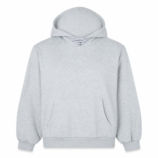 Front view of Adidas Women’s Grey, size UK 12, Pullover Hoodie Sweatshirt