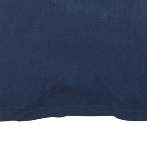 Tommy Jeans Men's Blue Slim Fit Cotton Polo Shirt XL