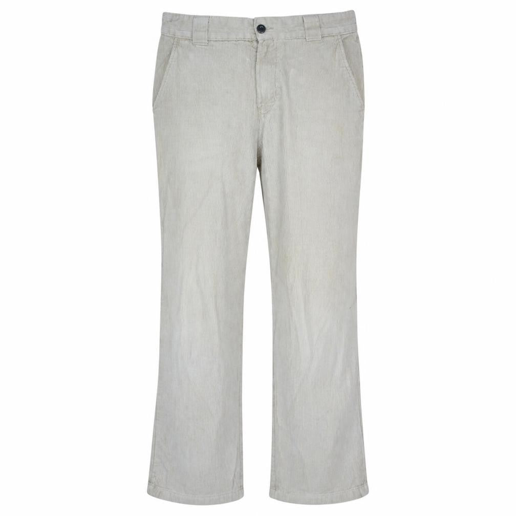 Dickies Men's Beige Corduroy Chino Trousers Size 31W Regular