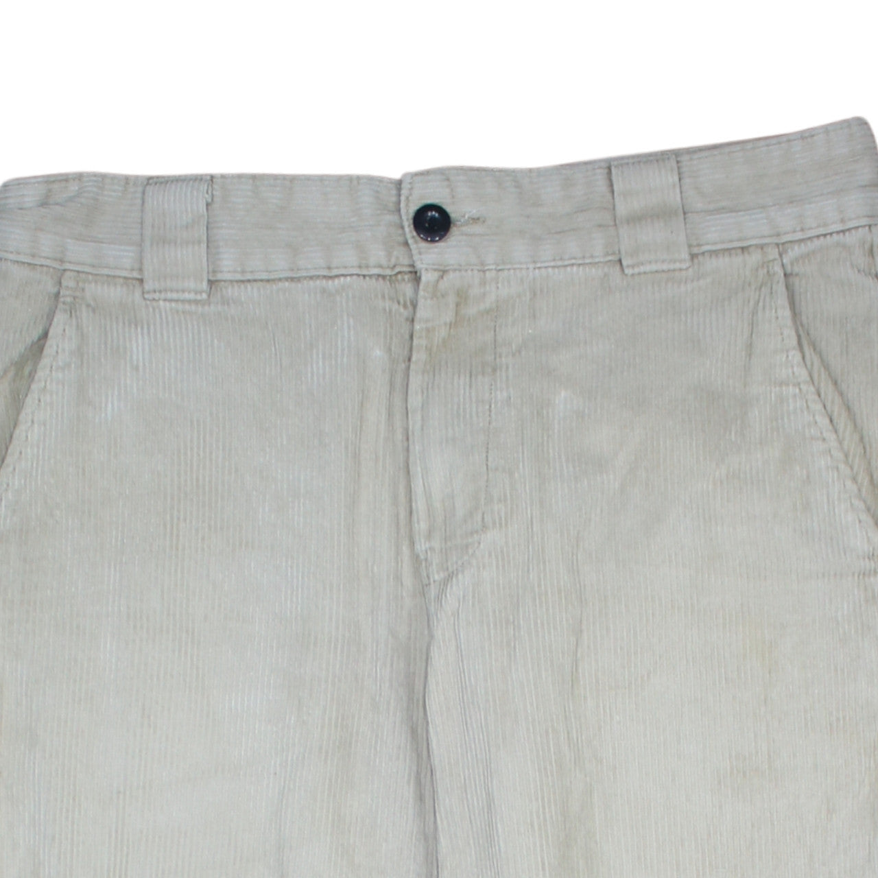 Dickies Men's Beige Corduroy Chino Trousers Size 31W Regular