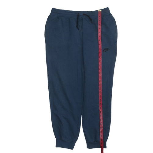 Nike Men's Blue Regular Fit Fleece Jogger Sweatpants M