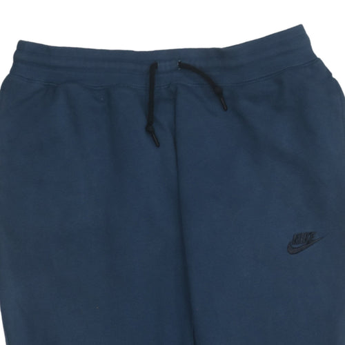 Nike Men's Blue Regular Fit Fleece Jogger Sweatpants M