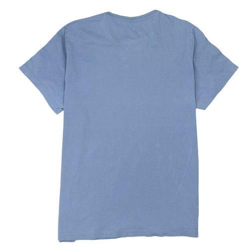 Puma Men's Blue XL Crew Neck Logo Sports T-Shirt
