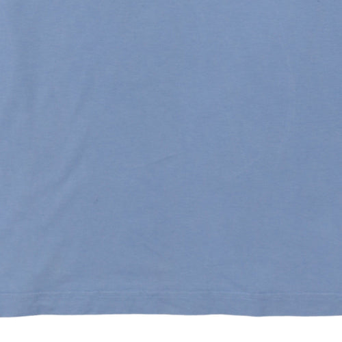 Puma Men's Blue XL Crew Neck Logo Sports T-Shirt