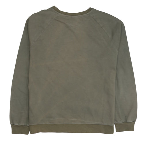 Hugo Boss Men's Green Logo Crew Neck Sweatshirt Size M