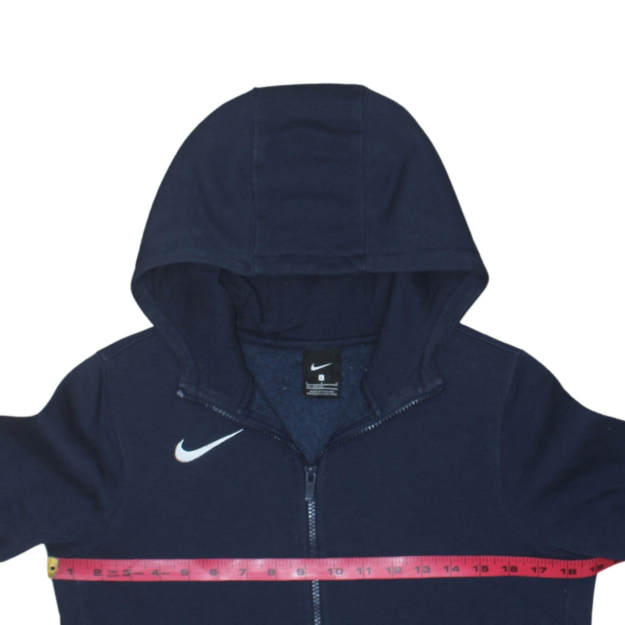 Nike Boys Navy Blue Full Zip Hoodie L 147-158cm Hooded Sweatshirt