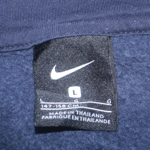 Nike Boys Navy Blue Full Zip Hoodie L 147-158cm Hooded Sweatshirt