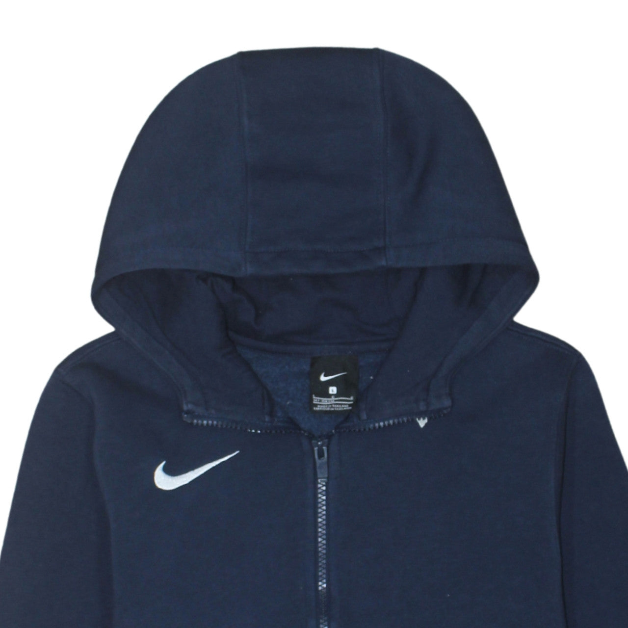 Nike Boys Navy Blue Full Zip Hoodie L 147-158cm Hooded Sweatshirt