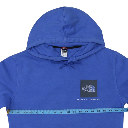 The North Face Mens Blue Small Pullover Hoodie Sweatshirt