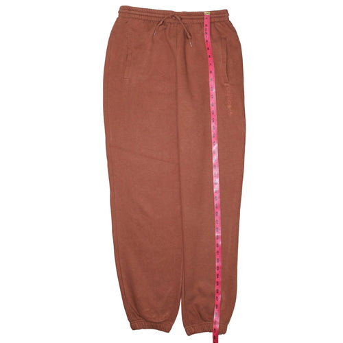 Adidas Womens Brown Size 14 Jogger Fleece Sweatpants