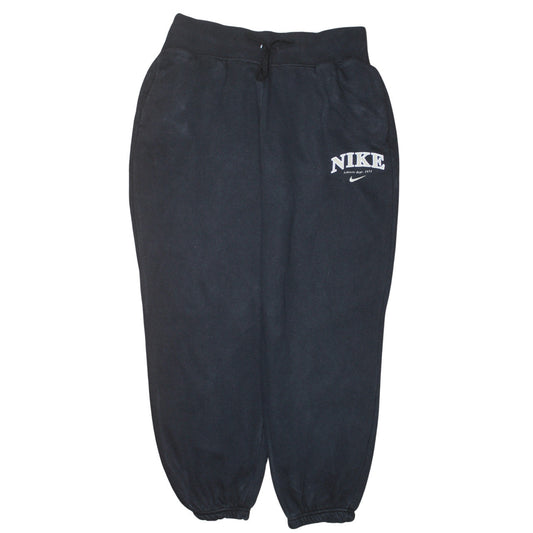 Nike Women’s Black M Fleece Sweatpants Regular Fit Activewear