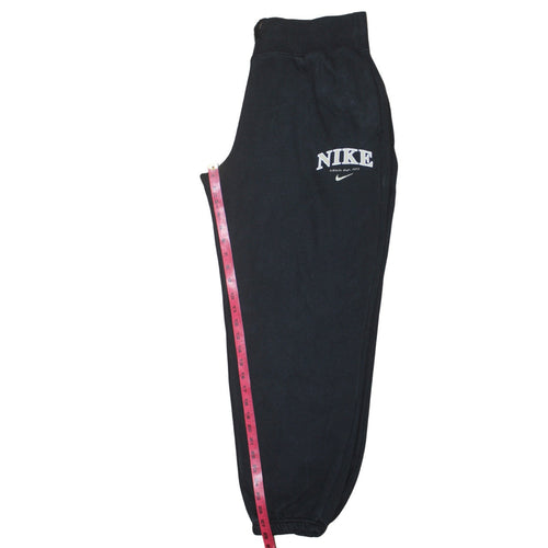 Nike Women’s Black M Fleece Sweatpants Regular Fit Activewear