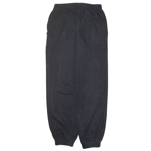 Puma Womens Black Jogger Sweatpants M Cotton Blend Elastic Waist