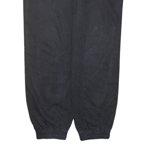 Puma Womens Black Jogger Sweatpants M Cotton Blend Elastic Waist