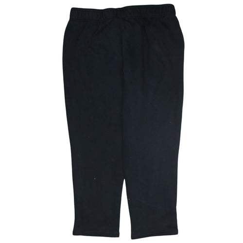 Adidas Womens Black Fleece Sweatpants Size 12 Regular Fit