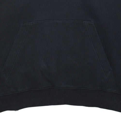 Nike Men's Black Pullover Hoodie M Fleece Cotton Blend