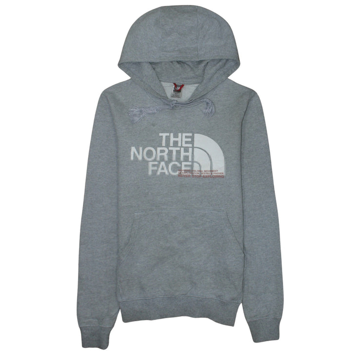 The North Face Mens Grey XS Pullover Hoodie Graphic Logo