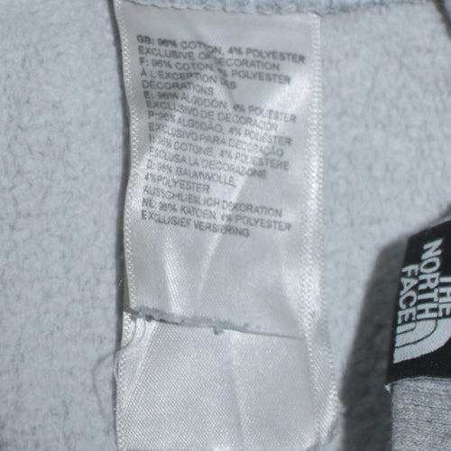 The North Face Mens Grey XS Pullover Hoodie Graphic Logo