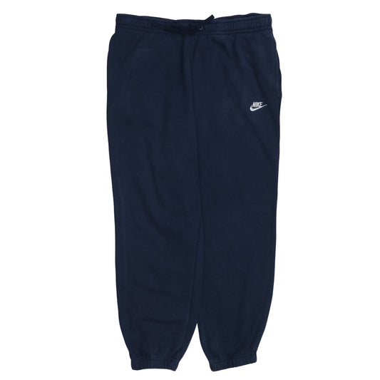 Nike Mens Blue XL Fleece Jogger Sweatpants with Pockets