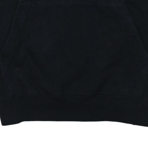 Nike Men's Black Pullover Hoodie Size S Logo Sleeve Sportswear