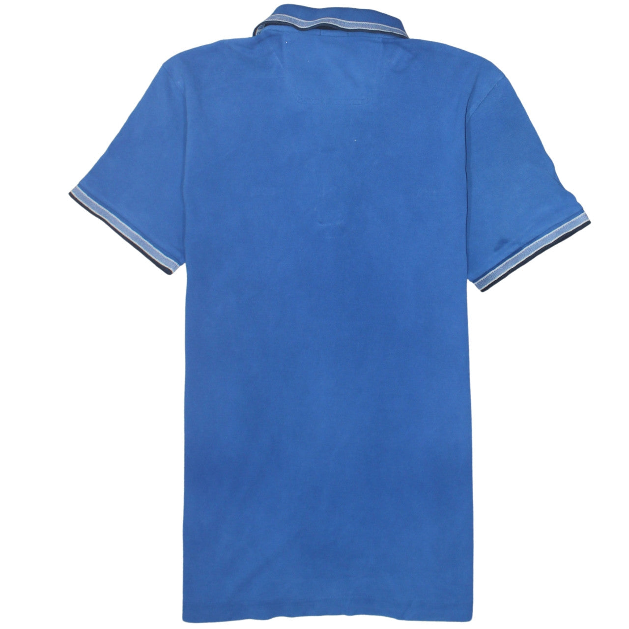 BOSS Men's Blue Regular Fit Cotton Polo Shirt XL