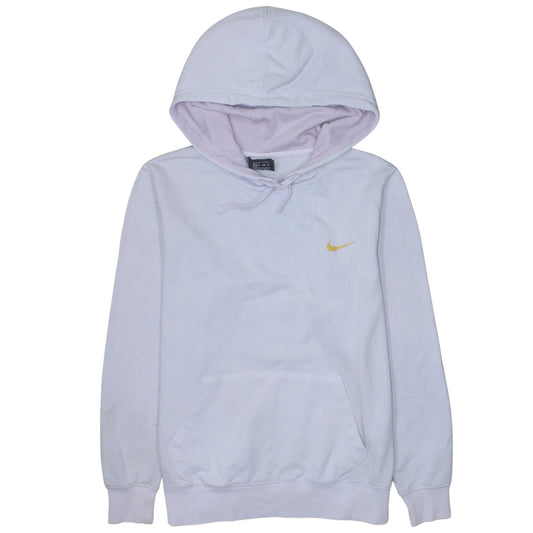 Nike Women’s White XS Pullover Hoodie Cotton Blend Drawstring