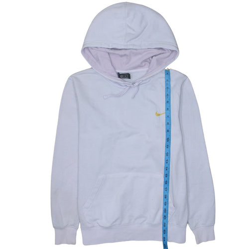 Nike Women’s White XS Pullover Hoodie Cotton Blend Drawstring