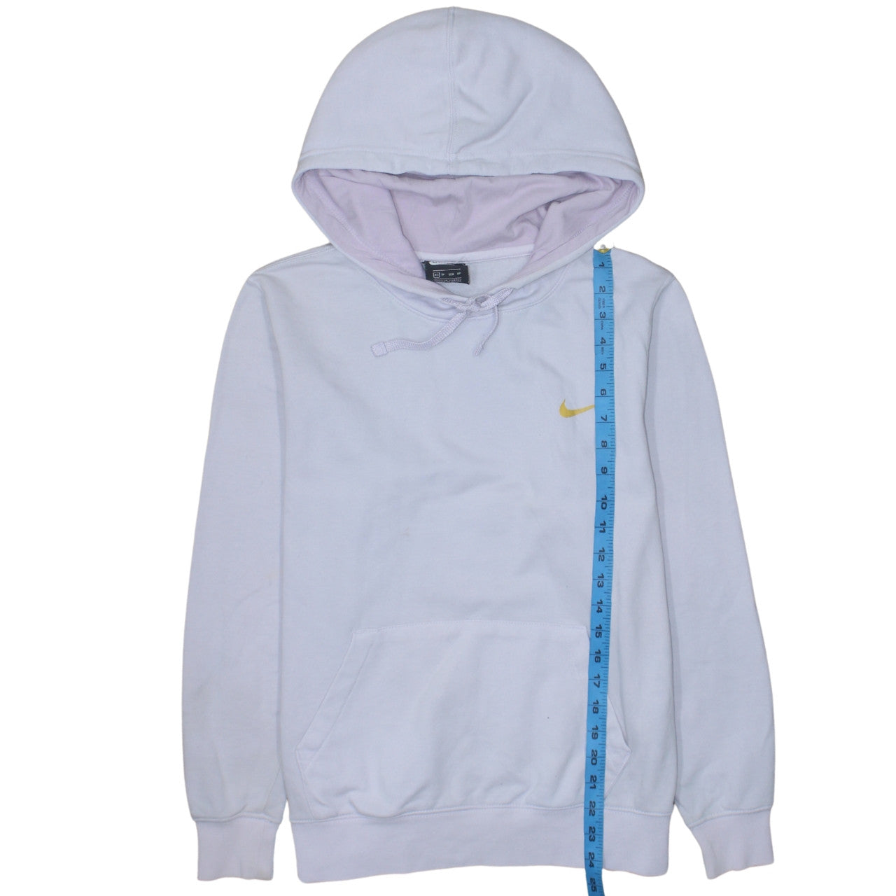 Nike Women’s White XS Pullover Hoodie Cotton Blend Drawstring
