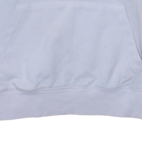 Nike Women’s White XS Pullover Hoodie Cotton Blend Drawstring