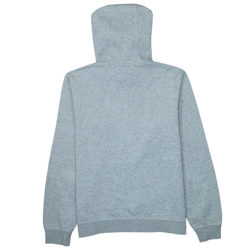 Nike Men's Grey Pullover Hoodie Size M Regular Fit Fleece Sweatshirt