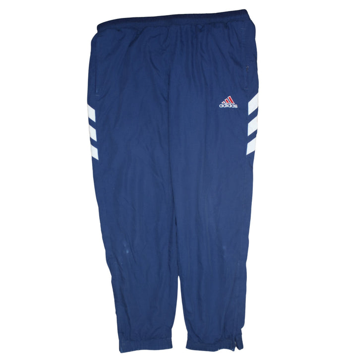 Adidas Men's Blue Track Pants L Lightweight Sports Trousers