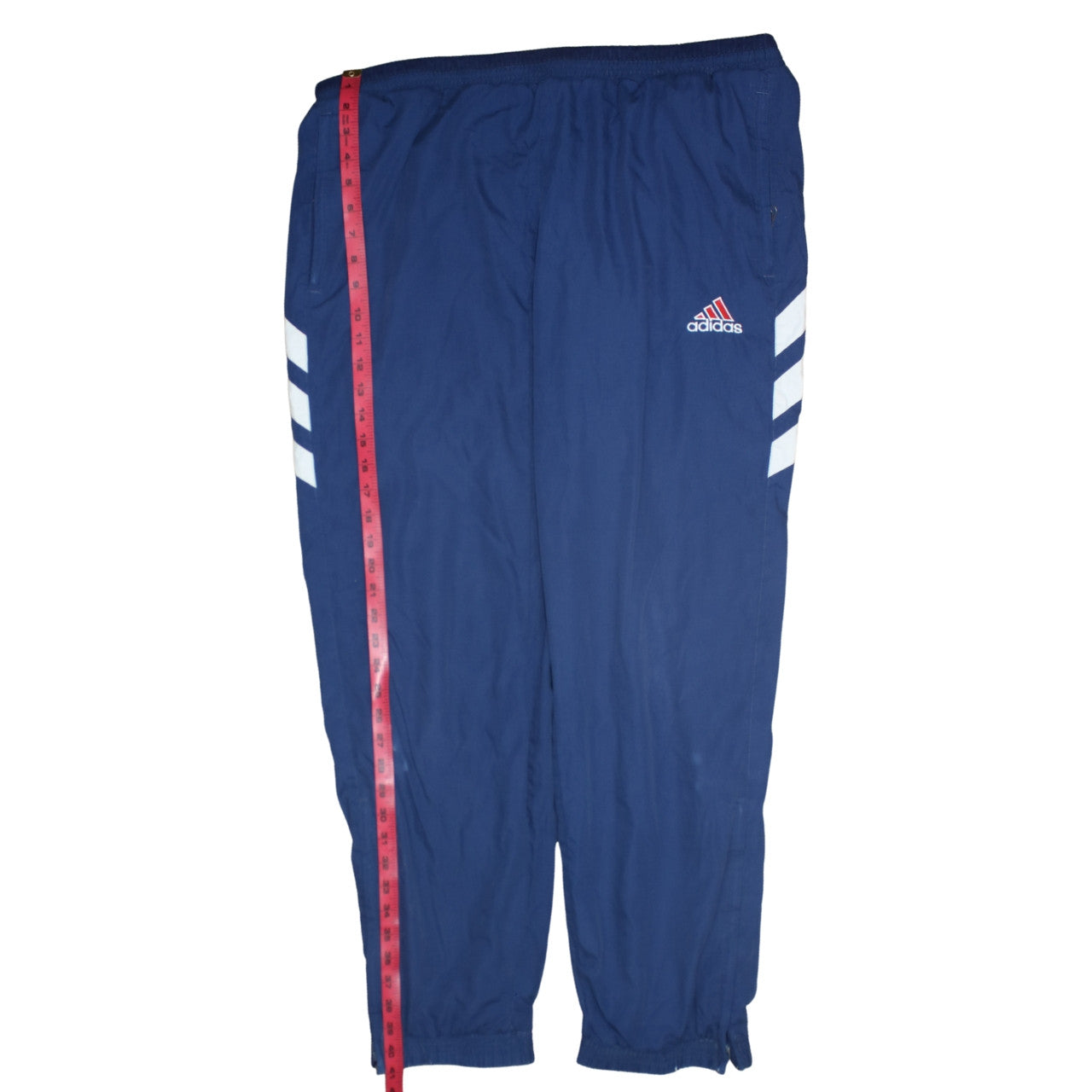 Adidas Men's Blue Track Pants L Lightweight Sports Trousers