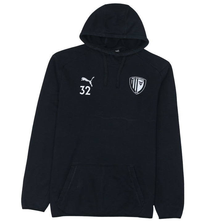 Puma Men's Black Pullover Sports Hoodie Size L Rot-Schwarz Kiel