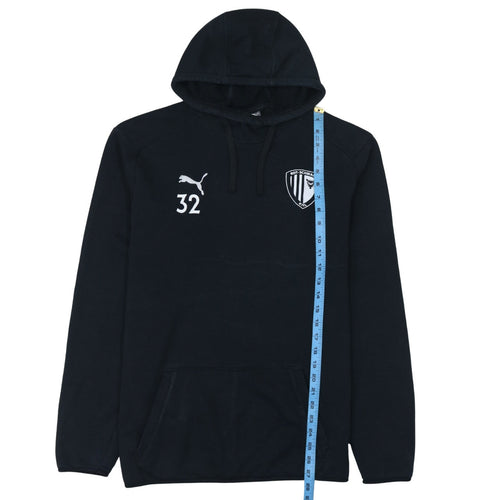 Puma Men's Black Pullover Sports Hoodie Size L Rot-Schwarz Kiel