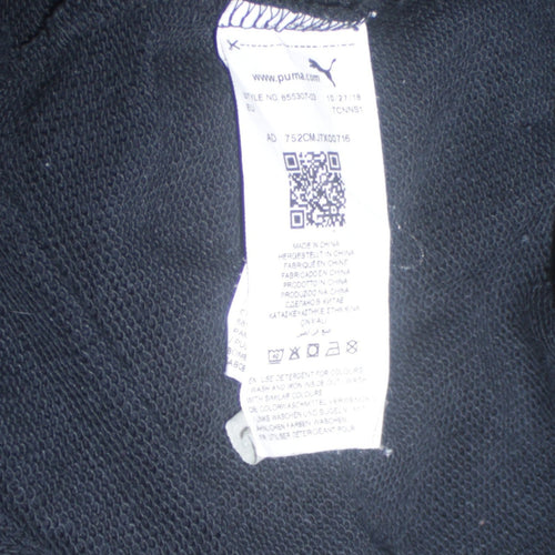 Puma Men's Black Pullover Sports Hoodie Size L Rot-Schwarz Kiel